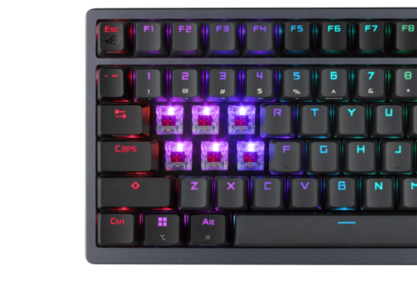 Asus ROG Azoth M701 75 Wireless Custom Gaming Keyboard ROG NX Red Switches ( ROG-AZOTH-M701 ) - Image 5