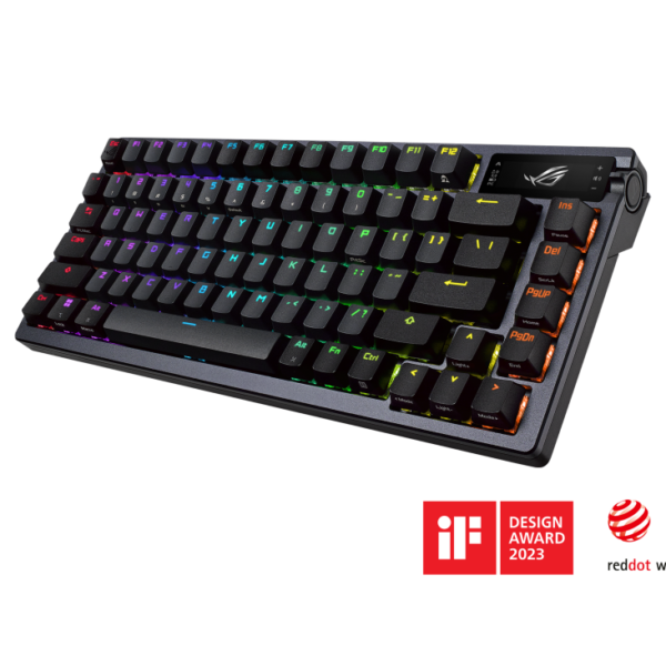 Asus ROG Azoth M701 75 Wireless Custom Gaming Keyboard ROG NX Red Switches ( ROG-AZOTH-M701 ) - Image 2