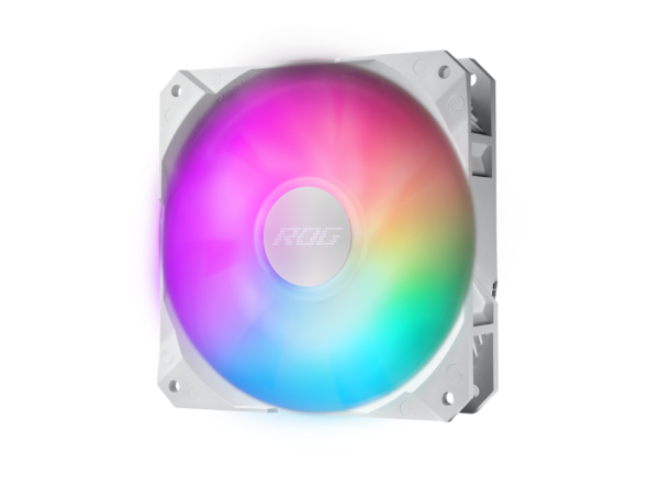 Asus ROG STRIX LC II 360 ARGB White Edition AIO CPU Liquid Cooler With Three ROG 120mm Addressable RGB Radiator Fans - Image 3