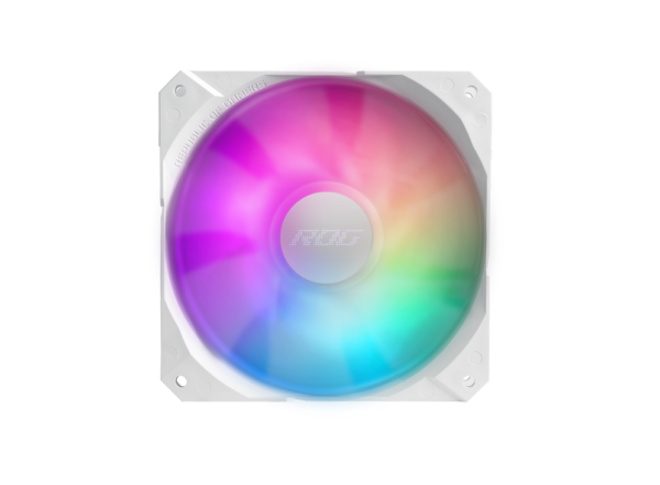 Asus ROG STRIX LC II 360 ARGB White Edition AIO CPU Liquid Cooler With Three ROG 120mm Addressable RGB Radiator Fans - Image 2