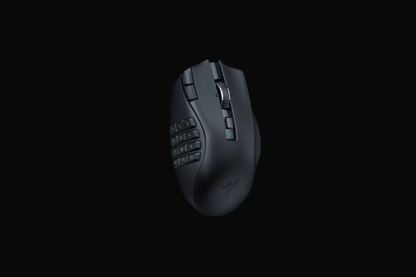 Razer Naga V2 HyperSpeed Right-handed Ergonomic Wireless 30000DPI MMO Black Gaming Mouse With 19 Programmable Buttons ( RZ01-03600100-R3A1 ) - Image 7