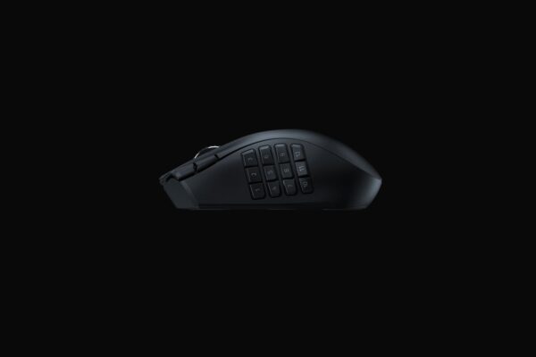 Razer Naga V2 HyperSpeed Right-handed Ergonomic Wireless 30000DPI MMO Black Gaming Mouse With 19 Programmable Buttons ( RZ01-03600100-R3A1 ) - Image 8