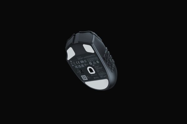 Razer Naga V2 HyperSpeed Right-handed Ergonomic Wireless 30000DPI MMO Black Gaming Mouse With 19 Programmable Buttons ( RZ01-03600100-R3A1 ) - Image 9
