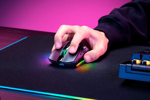 Razer Cobra Pro Compact Customizable Wireless Gaming Mouse With Razer Chroma RGB Lighting  ( RZ01-04660100-R3A1 ) - Image 8