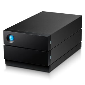 LaCie 2big RAID 16TB USB-C External Hard Drive For Mac And PC Desktop (STHJ16000800)