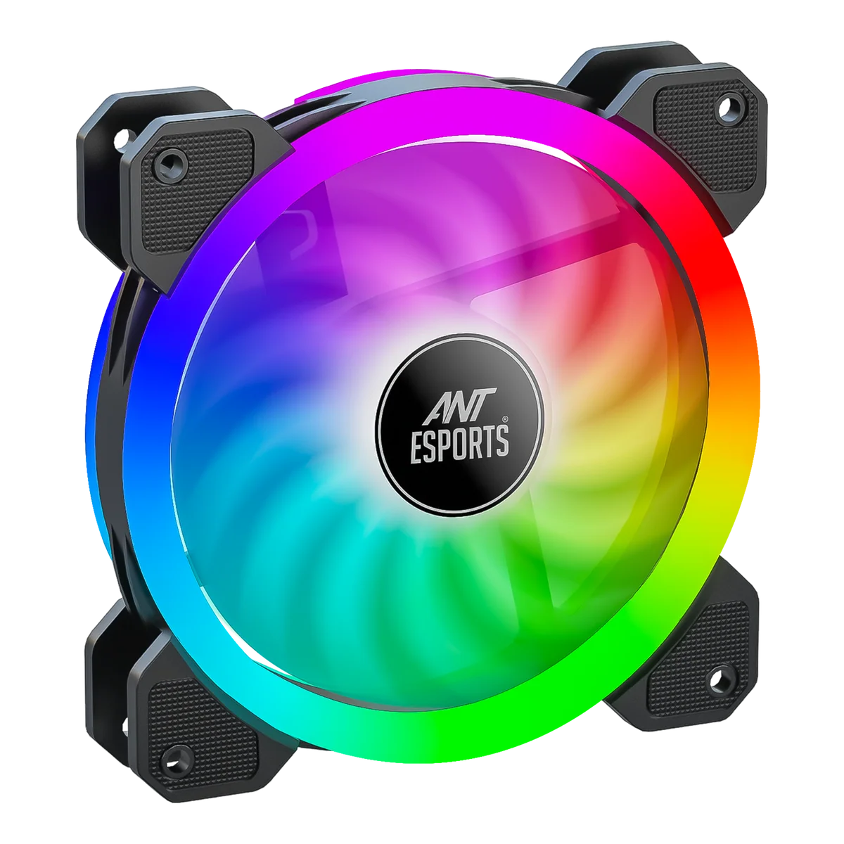 Ant Esports Superflow 120 ARGB Chassis Fan, Pack Of 3 ARGB Fans With Controller - Image 4