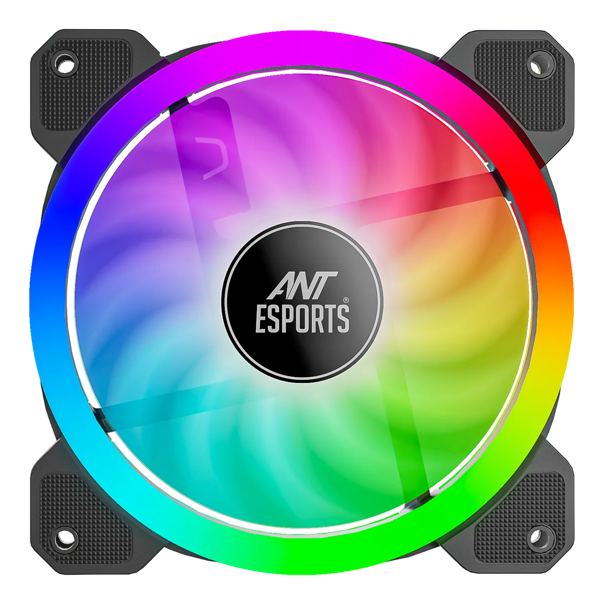 Ant Esports Superflow 120 ARGB Chassis Fan, Pack Of 3 ARGB Fans With Controller - Image 5