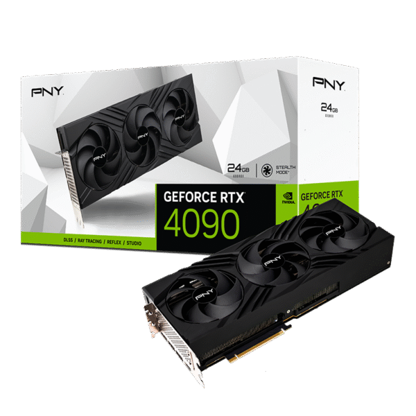 PNY Geforce RTX 4090 24 GB TF VERTO Edition 384 Bit Graphics Card with Triple Fans( VCG409024TFXPB1 )