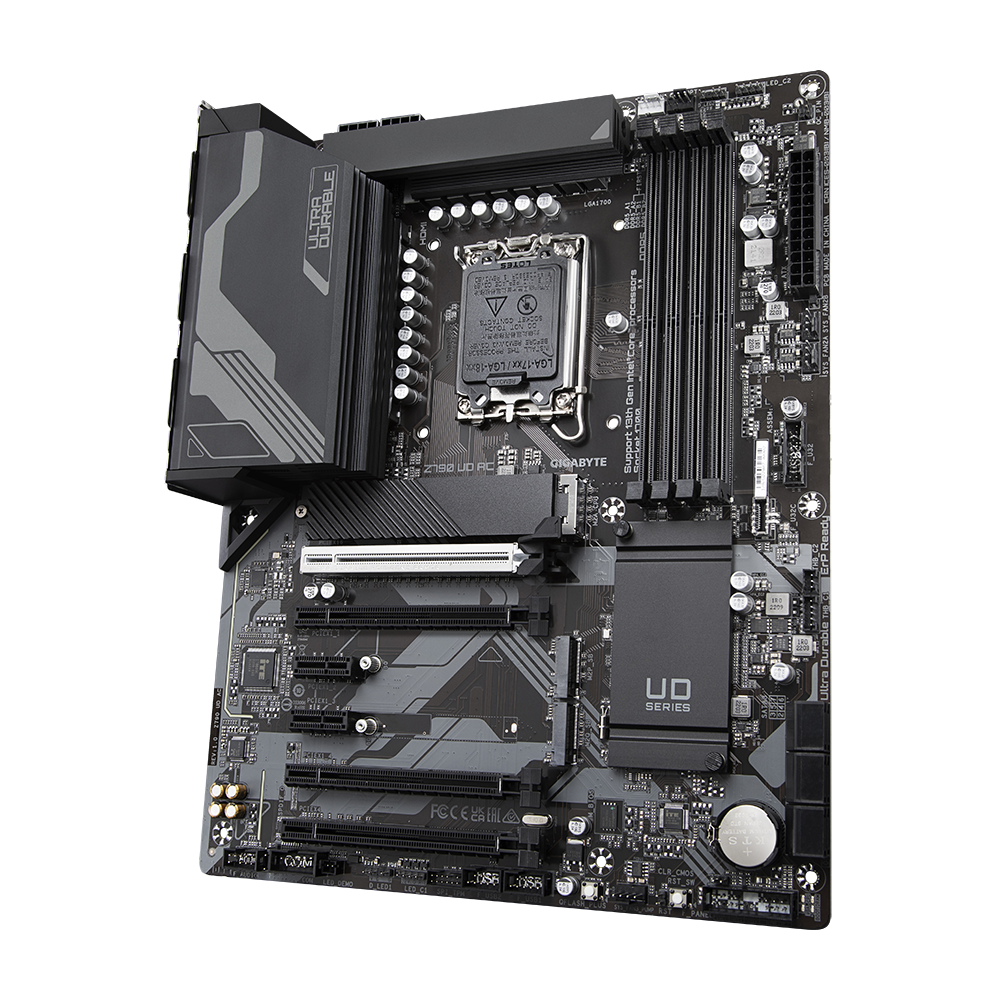 GIGABYTE Z790 UD AC (Rev. 1.x) ATX Motherboard i ( Intel LGA1700 Socket, Supports Intel 14th, 12th & 13th Gen Core Series CPU, 4 x DDR5 RAM Slots, Max 256GB RAM ) - Image 5