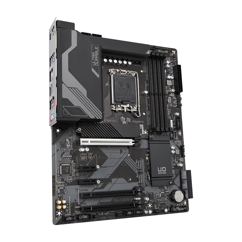 GIGABYTE Z790 UD (Rev. 1.0) ATX Motherboard ( Intel LGA1700 Socket, Supports Intel 14th, 12th & 13th Gen Core Series CPU, 4x DDR5 RAM Slots, Max 256GB RAM ) - Image 3