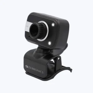 Zebronics Zeb-Crystal Clear USB Webcam With Microphone for Laptops and Desktops
