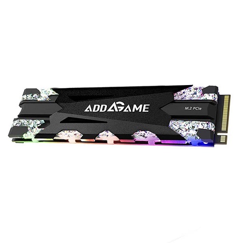 Addlink X70 RGB 1TB M.2 NVMe PCIe Gen3 3D Nand Internal SSD With Heatsink ( AD1TBX70M2P )