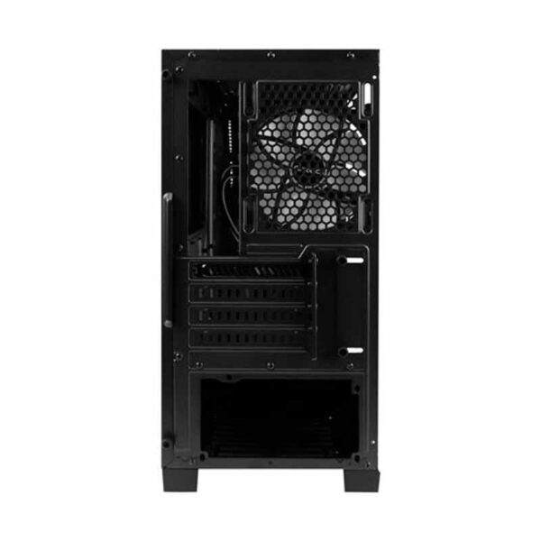 ANTEC P6 (M-ATX) Mini Tower Cabinet - With Tempered Glass Side Panel (Black)