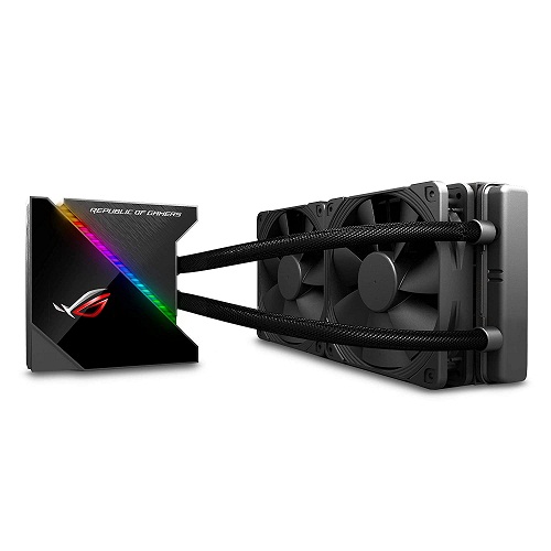 Asus ROG RYUJIN 240 240mm ARGB AIO CPU Liquid Cooler With OLED Display and Noctua Industrial PPC fans