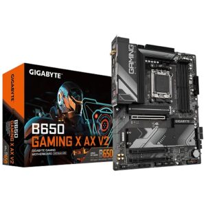 Gigabyte B650 GAMING X AX V2 (rev. 1.x) ATX Motherboard With Wi-Fi 6E ( AMD Socket AM5, Support For AMD Ryzen 7000, 8000 Series Processors, 4 x DDR5 RAM Slots, Max 192GB RAM Support )
