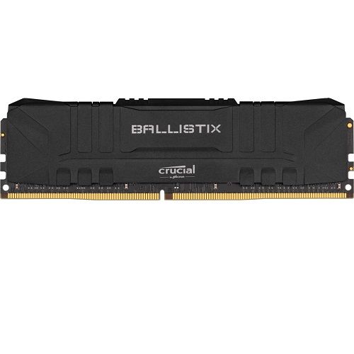 Crucial Ballistix 16GB 3000 MHz CL15 DDR4 Desktop Gaming Memory, Black ( BL16G30C15U4B )