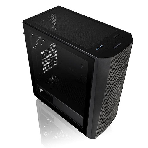 Thermaltake Versa J24 ATX Tempered Glass Edition Mid Tower Chassis With Pre Installed 1 x 120mm Black Fan ( CA-1L7-00M1WN-00 )