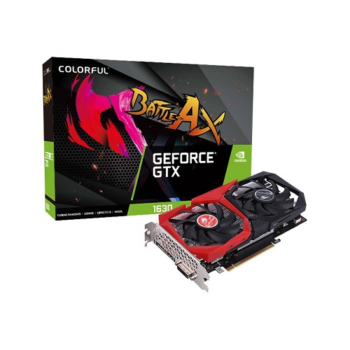 Colorful GeForce GTX 1630 NB 4GD6-V 4GB GDDR6 64 Bit Graphics Card
