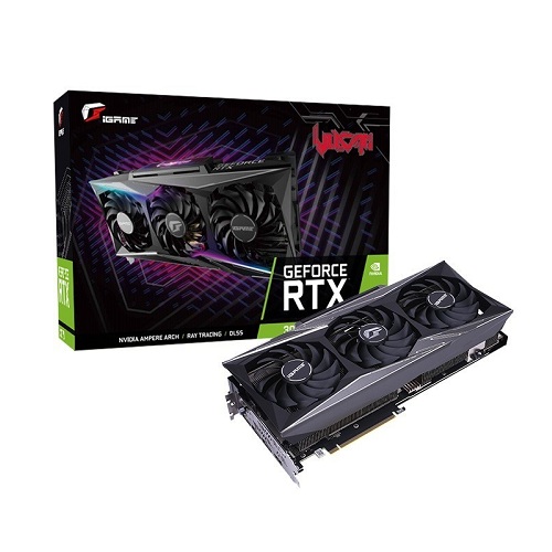 Colorful iGame GeForce RTX 3060 Ti Vulcan OC LHR-V 8GB GDDR6 256 Bit Gaming Graphics Card