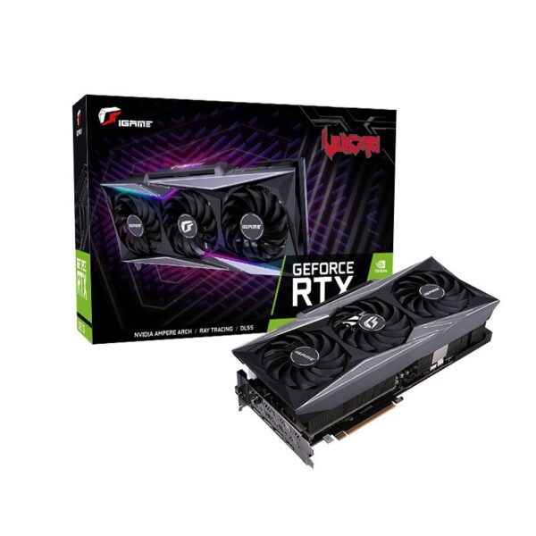 Colorful iGame GeForce RTX 3090 Ti Vulcan OC-V 24GB GDDR6X 384 Bit Gaming Graphics Card With Triple Fans