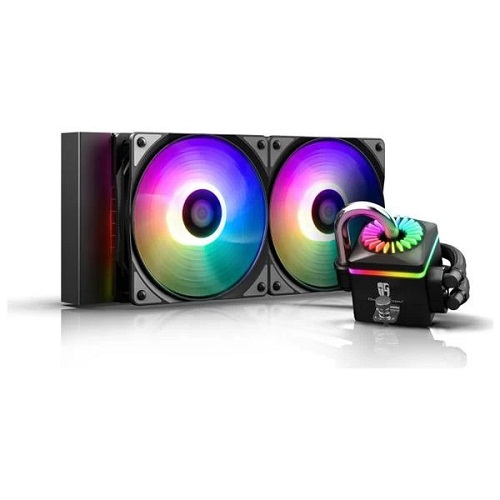 Deepcool Gamerstorm Captain 240PRO V2 240mm CPU Water Cooling System Liquid AIO With ARGB Fans And Pump Head ( DP-GS-H12AR-CT240PV2 )