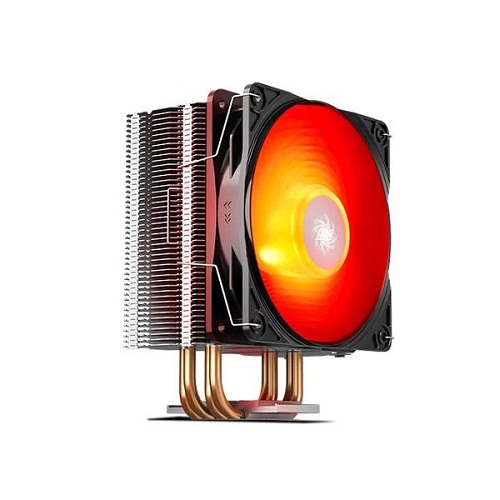 Deepcool Gammaxx 400 V2 Red 120mm CPU Air Cooler With Red LED Fan ( DP-MCH4-GMX400V2-RD )