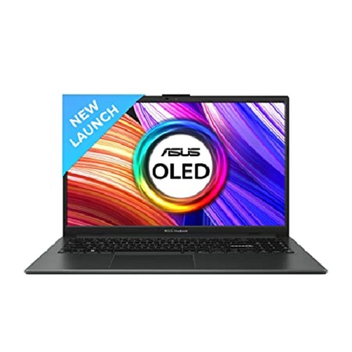 ASUS Vivobook Go 15 OLED AMD Ryzen 5 7520U 7th Gen Processor ,15.6" OLED Laptop E1504FA-LK542WS ( 16GB RAM, 512GB SSD, Windows 11, MS Office, Mixed Black )