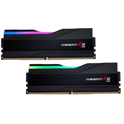 G.Skill Trident Z5 RGB 32GB 6800MHz CL34 DDR5 Black Desktop RAM With Heatsink, 16GB X 2 Kit ( F5-6800J3445G16GX2-TZ5RK )