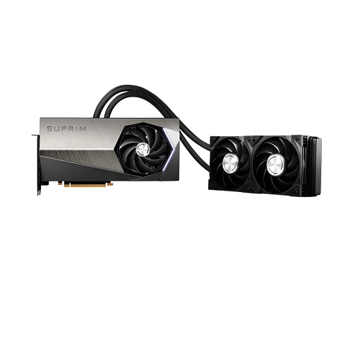 MSI SUPRIM LIQUID X GeForce RTX 4090 24GB GDDR6X 384 Bit Gaming Graphics Card With Double Fans