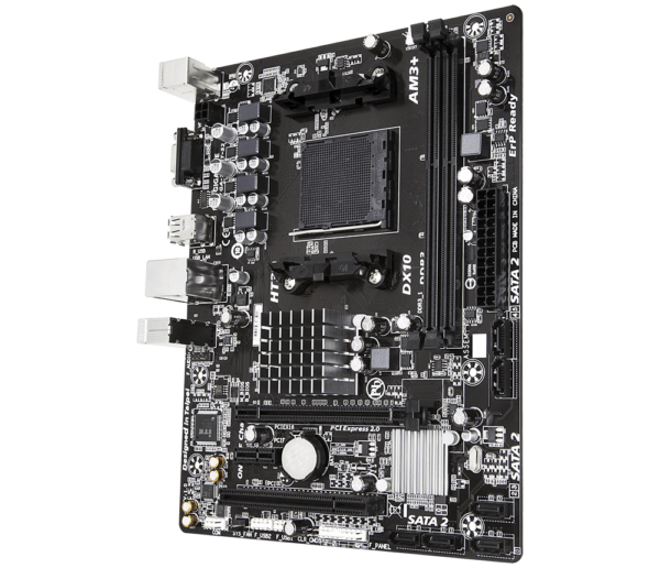 Gigabyte  GA-78LMT-S2 R2 Micro ATX Motherboard ( AMD AM3+ Socket, For Phenom and Athlon Series CPU, 2 RAM Slots, Max 16GB RAM Support )