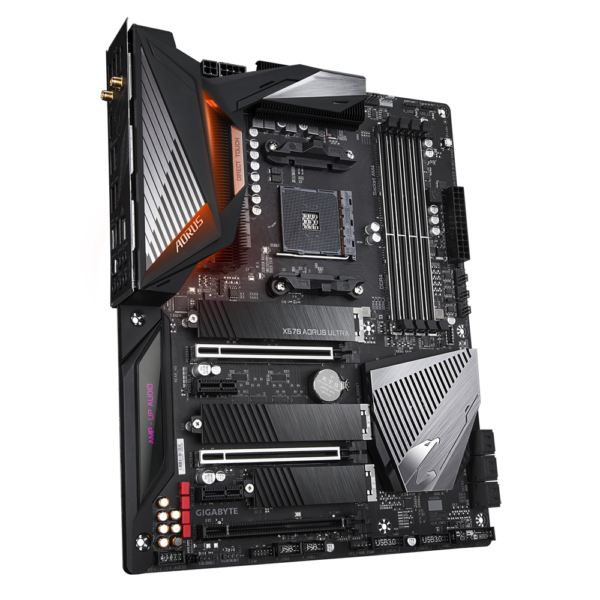 Gigabyte X570 AORUS ULTRA ATX Motherboard ( AMD AM4 Socket, For Ryzen Series CPU, 4 RAM Slots, Max 128GB RAM Support ) - Image 3