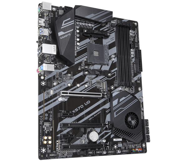 Gigabyte X570 UD ATX Motherboard ( AMD AM4 Socket, For Ryzen Series CPU, 4 RAM Slots, Max 128GB RAM Support ) - Image 4