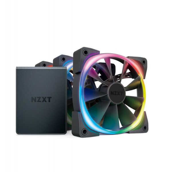 CABINET FAN NZXT AER RGB 2 STARTER KIT 120mm - TRIPLE PACK (HF-2812C-T1)