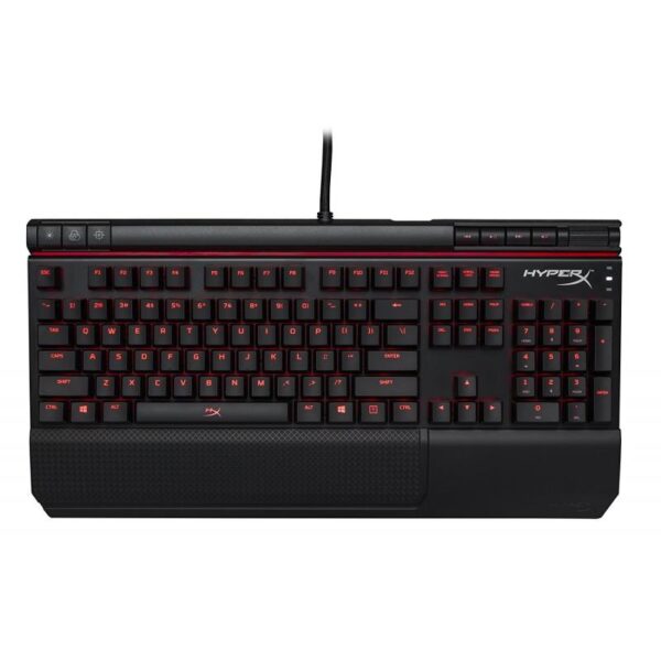 HYPERX ALLOY ELITE Mechanical Gaming Keyboard Cherry MX Blue Switches - With Red Backlight