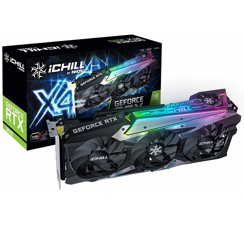 INNO3D GEFORCE RTX 3070 ICHILL X4 8GB GDDR6 256-BIT GAMING GRAPHICS CARD