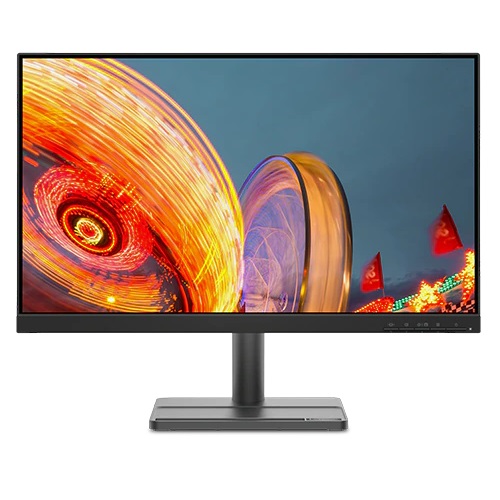 Lenovo L24e-30 24 Inch Full HD 75Hz VA Panel Monitor With 3 Side Borderless Design, HDMI and VGA Ports ( 66BCKAC2MY )
