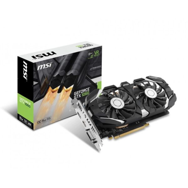 MSI GeForce GTX 1060 OCV2 6GB GDDR5 192-bit Gaming Graphics Card ( GTX-1060-6GT-OCV2 ) - Image 4