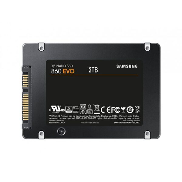 Samsung 860 EVO 2 TB 2.5 Inch Sata Internal SSD ( MZ-76E2T0BW ) - Image 5