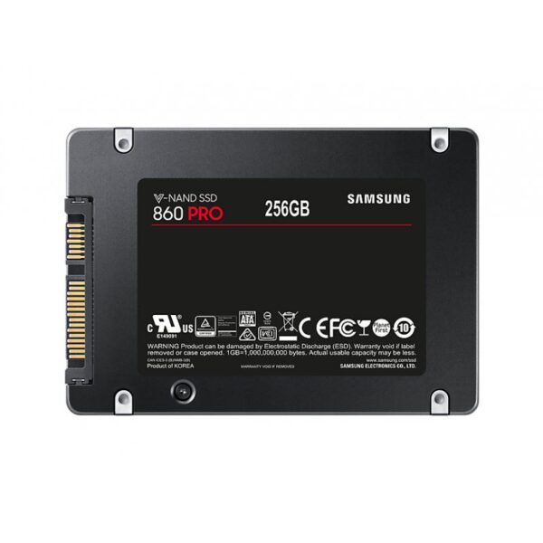Samsung 860 PRO 256 GB 2.5 Inch Sata Internal SSD ( MZ-76P256BW ) - Image 3