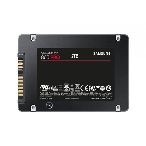 Samsung 860 PRO 2 TB 2.5 Inch Sata Internal SSD ( MZ-76P2T0BW )