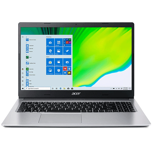 Acer Aspire 3 A315-23 AMD Ryzen 5 15.6 Inch FHD Laptop NX.HVUSI.00K ( 8GB RAM, 512GB SSD, Windows 10, Silver )
