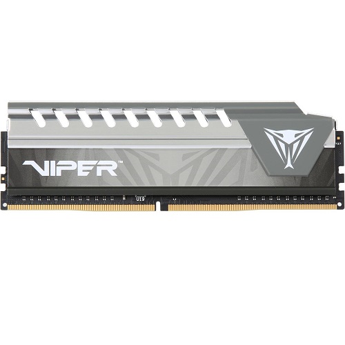 Patriot Viper Elite Grey 4GB 2400MHz CL16 DD4 Desktop RAM With Heatsink ( PVE44G240C6GY )