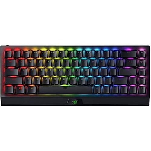 Razer BlackWidow V3 Mini HyperSpeed Phantom Edition Yellow Switch US Wireless 65% Mechanical Gaming Keyboard with Razer Chroma RGB ( RZ03-03891900-R3M1 )