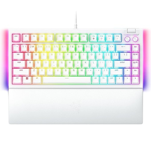 Razer BlackWidow V4 75% Mechanical Durable-Orange Tactile Switches Gaming Keyboard With Hot-Swappable Design And Chroma RGB Lighting ( RZ03-05001700-R3M1 )