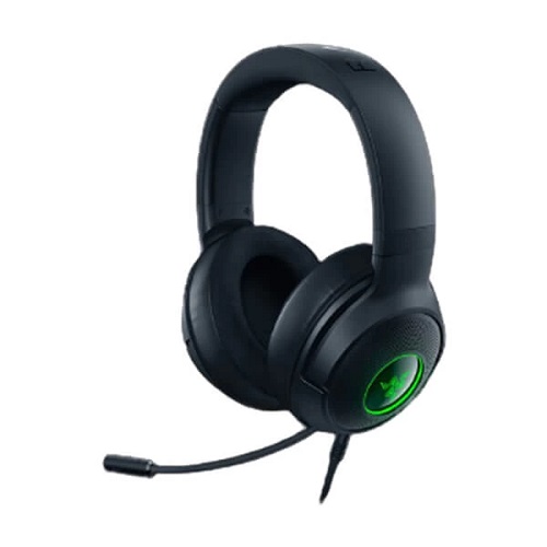 Razer Kraken V3 X USB Wired 7.1 Surround Sound Black Gaming Headset With Razer Chroma RGB Lighting ( RZ04-03750300-R3M1 )