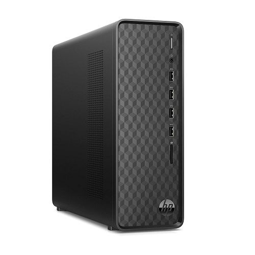 HP Slim Tower S01-PF2367IN Intel Core i3 10th Gen Desktop PC ( 4GB RAM, 1TB HDD, Windows 11, MS Office, Black )