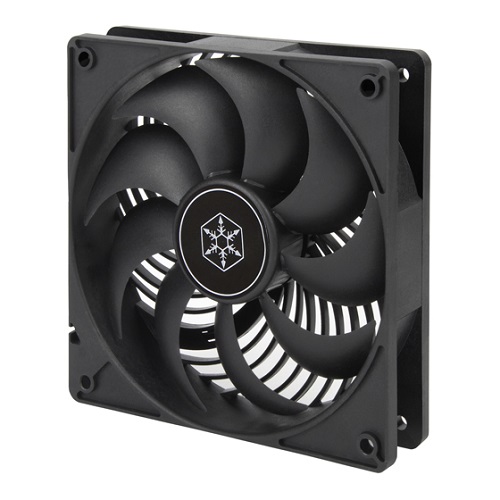 Silverstone Air Penetrator 120i Quiet 120mm Air Channeling Chassis Fan, Single Fan Pack, Black ( SST-AP120I )