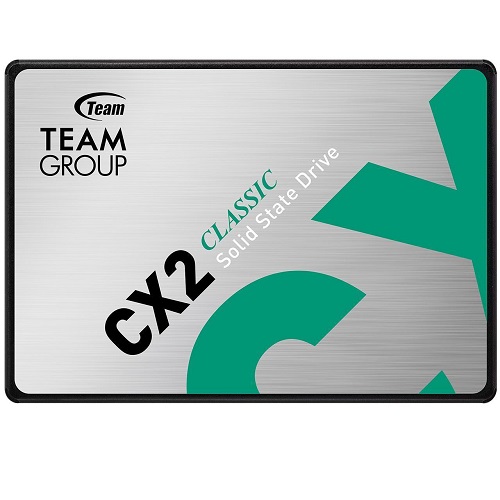 TeamGroup CX2 256GB 2.5 Inch SATA SSD, Read Speed Up To 520 MBps ( T253X6256G0C101 )