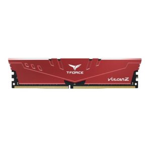 TeamGroup T-Force Vulcan Z 32GB 3600MHz CL18 DDR4 Desktop RAM With Heatsink, Red ( TLZRD432G3600HC18J01 )