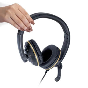 Fingers USB-Tonic H9 Wired Headset (Black-Gold)